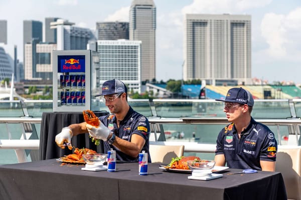 Daniel Riccardo and Max Verstappen (2018): Having a balanced diet is key.